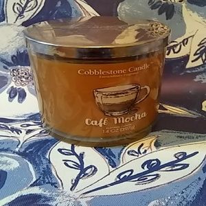 Cobblestone candle "Cafe Mocha"